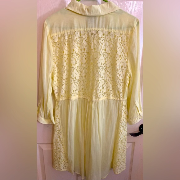 Free People Size 12 Lace Top - Picture 3 of 10